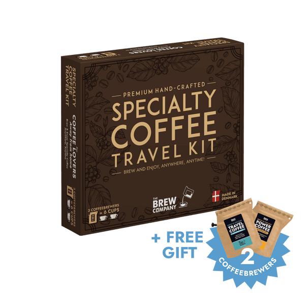 Specialty Coffee Travel Kit 3 Pcs Gift Box | The Brew Company