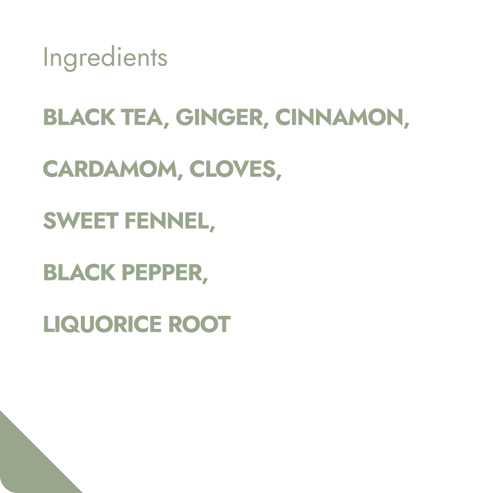 GINGER CHAI TEABREWER The Brew Company