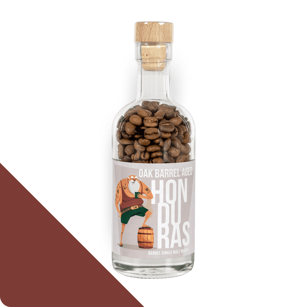 OAK BARREL AGED HONDURAS COFFEE BEANS Whole_Beans | The Brew Company