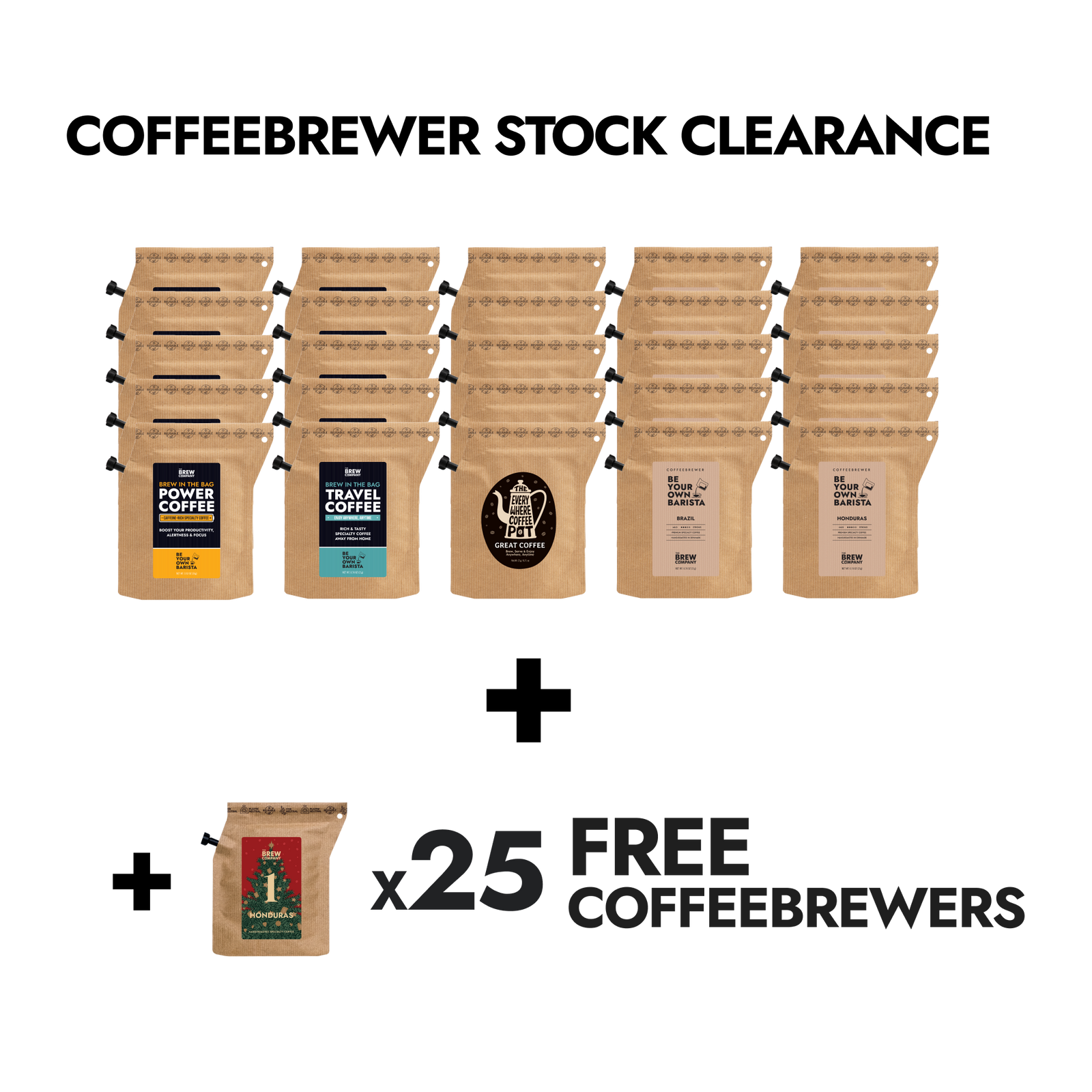 COFFEEBREWER STOCK CLEARANCE